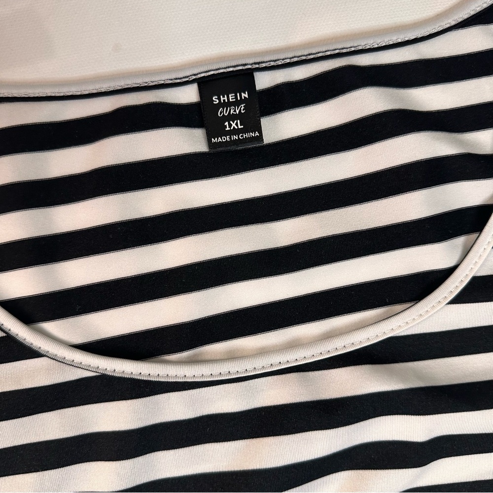 Striped Long Sleeve Tee lightweight - Picture 3 of 4